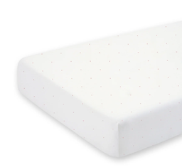 [131CHOUX20JP] Bemini - Drap Housse - 60x120cm - Small dot print écru
