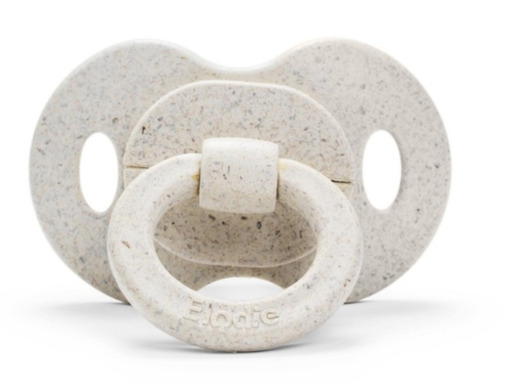 Elodie Details - Tétine en bambou - Silicone - Lilly white (3 mois et +)