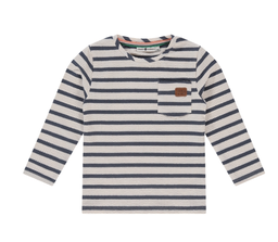 Stains &amp; Stories - T-shirt ligné garçon - Night