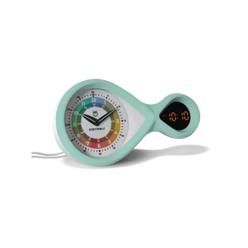 KIDYWOLF - KIDYALARM - Réveil éducatif - Vert [KIDYALARM-GR]