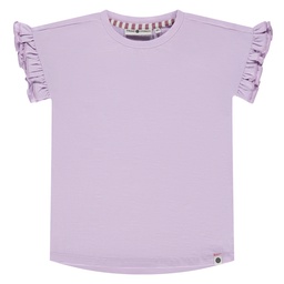 Stains &amp; Stories - T-shirt à courtes manches fille - Lilas