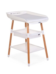 Ensemble Table à Langer Evolux + 2 housses + 3 paniers de rangements Moutarde
