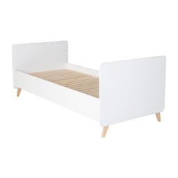 [54F01003C] Quax - Loft Lit Évolutif - 120 x 60 &amp; 200 x 90 cm - Blanc