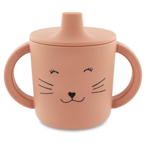 Trixie - Tasse d'apprentissage en silicone - Mrs. Cat