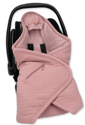 [492QUILT43QU] Bemini - Nid d'ange biside 0-12M Quilted + Jersey - Vintage