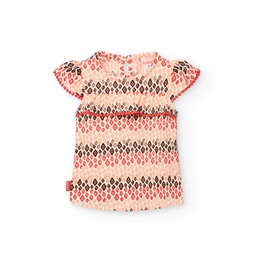 Boboli - T-shirt tricot imprimée pour fille
