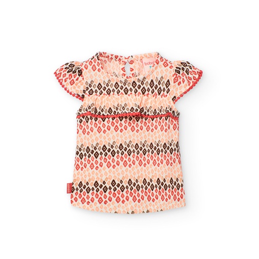 Boboli - T-shirt tricot imprimée pour fille