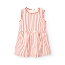 Boboli - Robe en popeline à rayures - fille