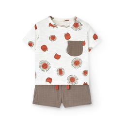 Boboli - Ensemble t-shirt et short pour garçon