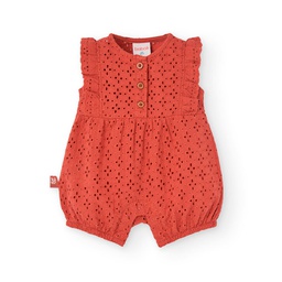 Boboli - salopette avec broderies - fille