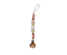 Chewies&amp;More - Attache-tétine Beads Daisy Peachy