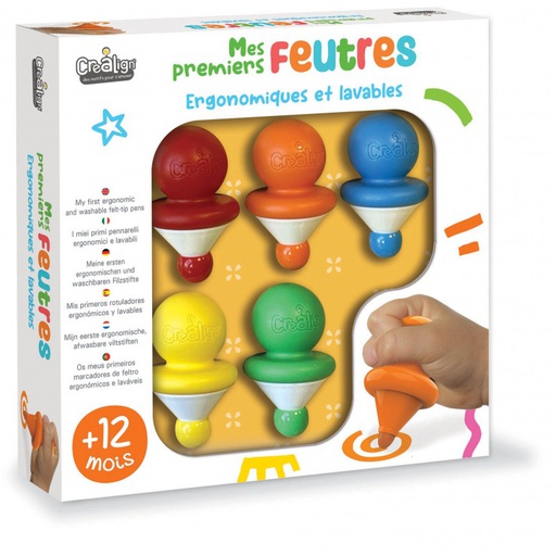 Crealign' - Mes premiers feutres - 12 mois + [CL211]