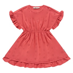 Stains &amp; Stories - Robe manches courtes fille - Scarlet