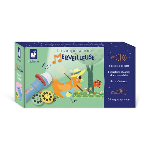 Janod - Lampe Sonore Merveilleuse - Les Animaux