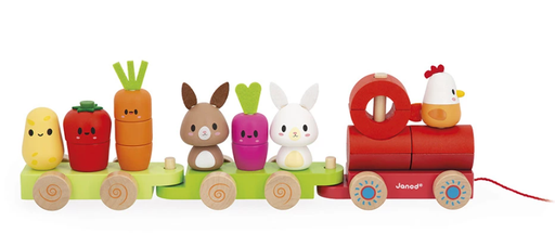 Janod - Train à Tirer - Ferme [J03314]