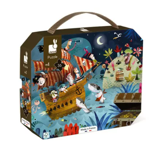 Janod - Puzzle La Chasse au Trésor - 36 pièces
