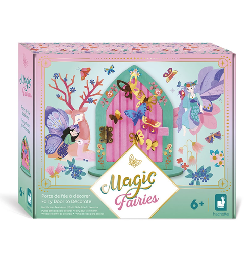 Janod - Kit Créatif - Porte de Fée à Décorer Magic Fairies