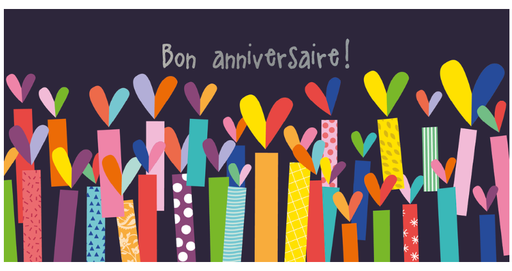 Ed. Cortil- Artlequin - Carte anniversaire - bon anniversaire