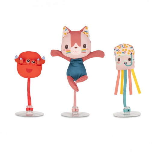 Lilliputiens - Jeanne et ses amis de bain avec ventouse