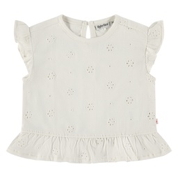 Babyface - T-shirt blanc à volants - fille