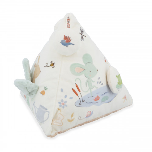 Kaloo - Triangle d'activités sonores en tissu