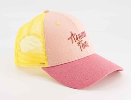Chamaye - Casquette Amour fou - jaune - 7/12 ans