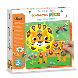 Crealign' - Gommettes déco repositionnables - Savane