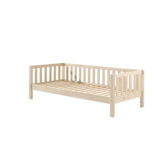 Vipack - Ensemble Fritz Lit capitaine 90x200cm et lit gigogne Milky Pine [FZKB9010+FZRB9010]