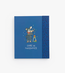 Moulin Roty - Livre de Naissance - Puce &amp; Pilou