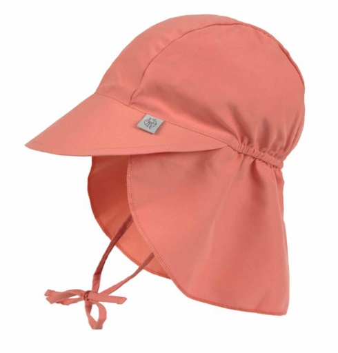 Lassig - Casquette protège nuque anti-uv - corail