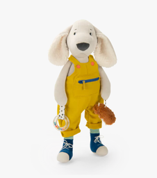 Moulin Roty - Poupée chien Pilou jaune 37 cm