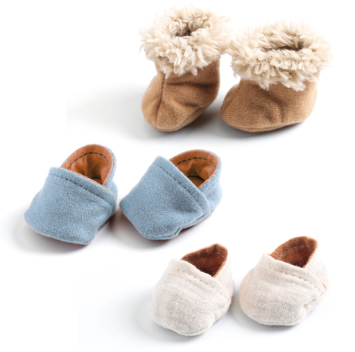 Pomea by DJECO - Lot de 3 paires de chaussons
