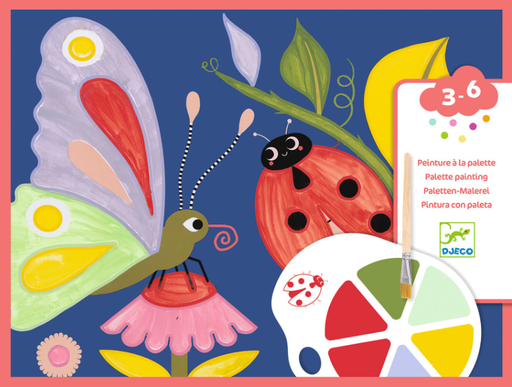 [DJ09134] DJECO - Peinture à la palette - Les petites bêtes