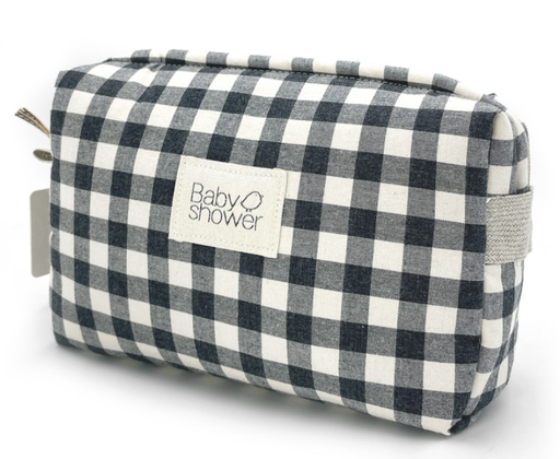 Babyshower - Trousse de toilette - Vichy Damier [NECEVDA]