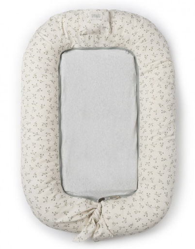 Babyshower - Babynest et coussin d'allaitement - Olive Bloom [BNESOBC]