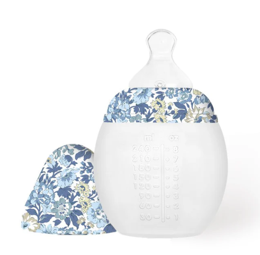 Élhée - Biberon anti-colique 240 ml - Liberty - Honey Dew Blue