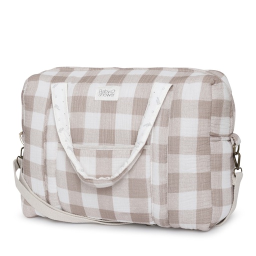 Babyshower - Sac maternité Camila - Vichy Caramel [CAMBVCM]
