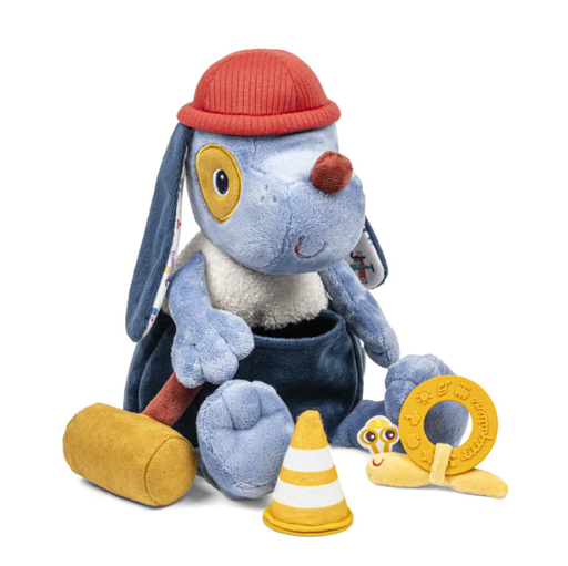 Lilliputiens - Peluche Bricoleur découvertes Jules le chien