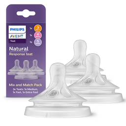 [SCY960/03] Avent - Pack Mix &amp; Match - Tétines 3, 4 &amp; 5