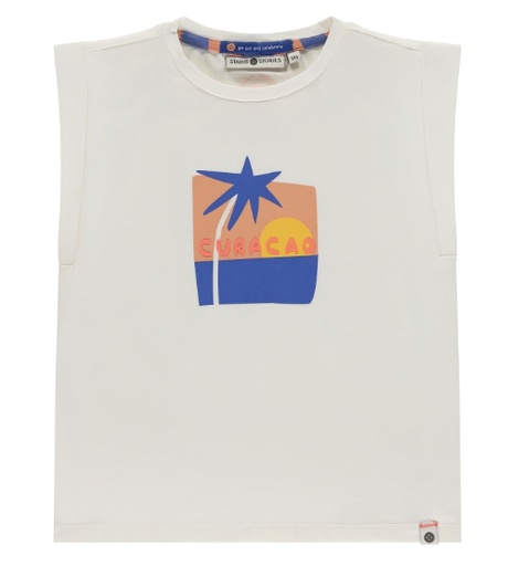 Stains & Stories - T-shirt sans manches filles