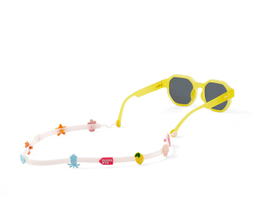 Olivio &amp; co - Ensemble de cordons pour lunettes et accessoires en silicone - Rose
