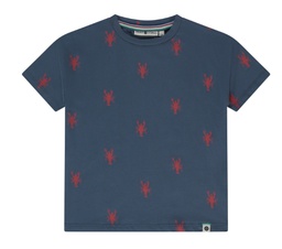 Stains &amp; Stories - T-shirt manches courtes garçon - Bleu