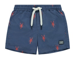 Stains &amp; Stories - Short garçon plage - Bleu