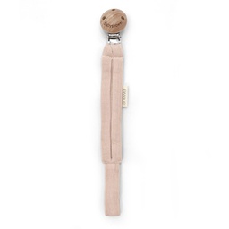 [WOODNUD] Babyshower - Attache-tétine Wood - Nude Powder