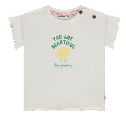 BABYFACE - T-Shirt Manches Courtes Fille - You are beautiful