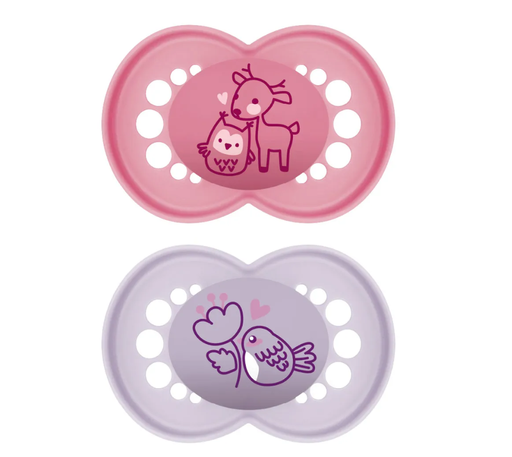 Mam - Tétine Original - 16mois + - Rose / Lilas [9001616824647]