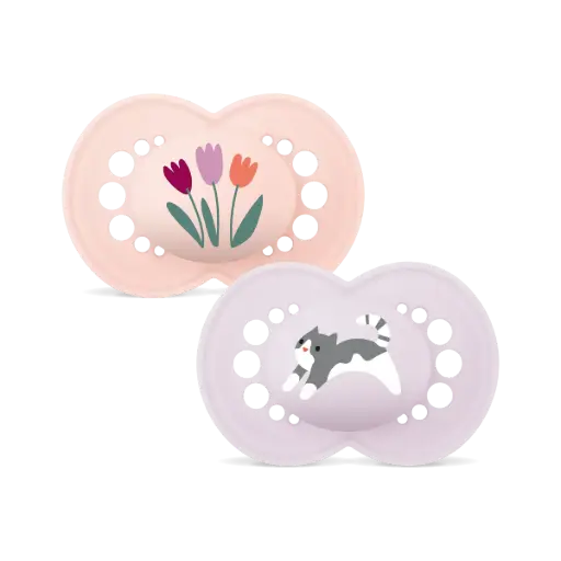 Mam - Tétine Original - 6-16 mois - Rose / Lilas