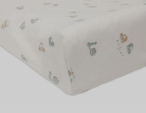 Jollein - Housse de Matelas à Langer Jersey 50x70cm - On The Go