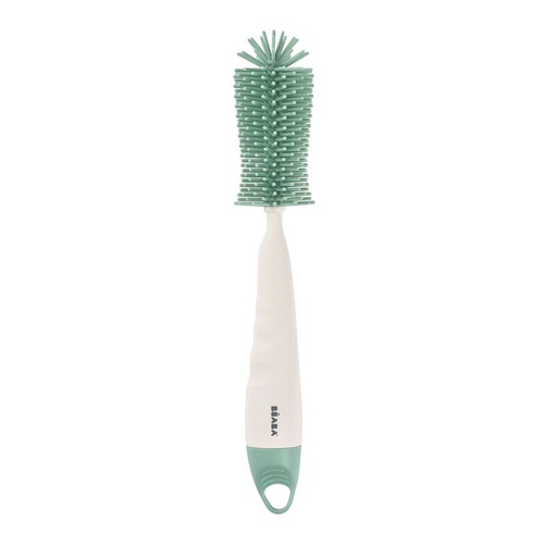 [911746] Béaba - Goupillon en silicone - Vert sauge