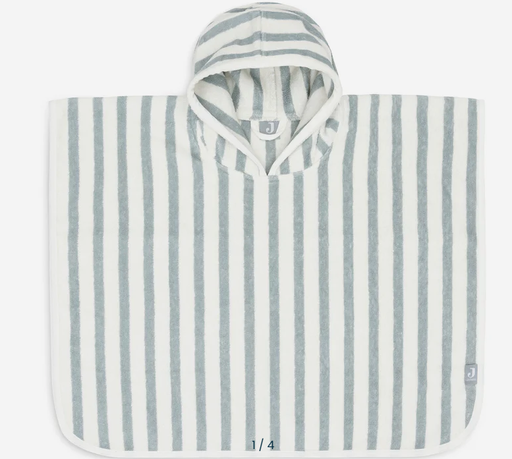 Jollein - Poncho de bain Stripes - Sea Green